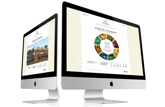 Chandigarh City Center Website Design