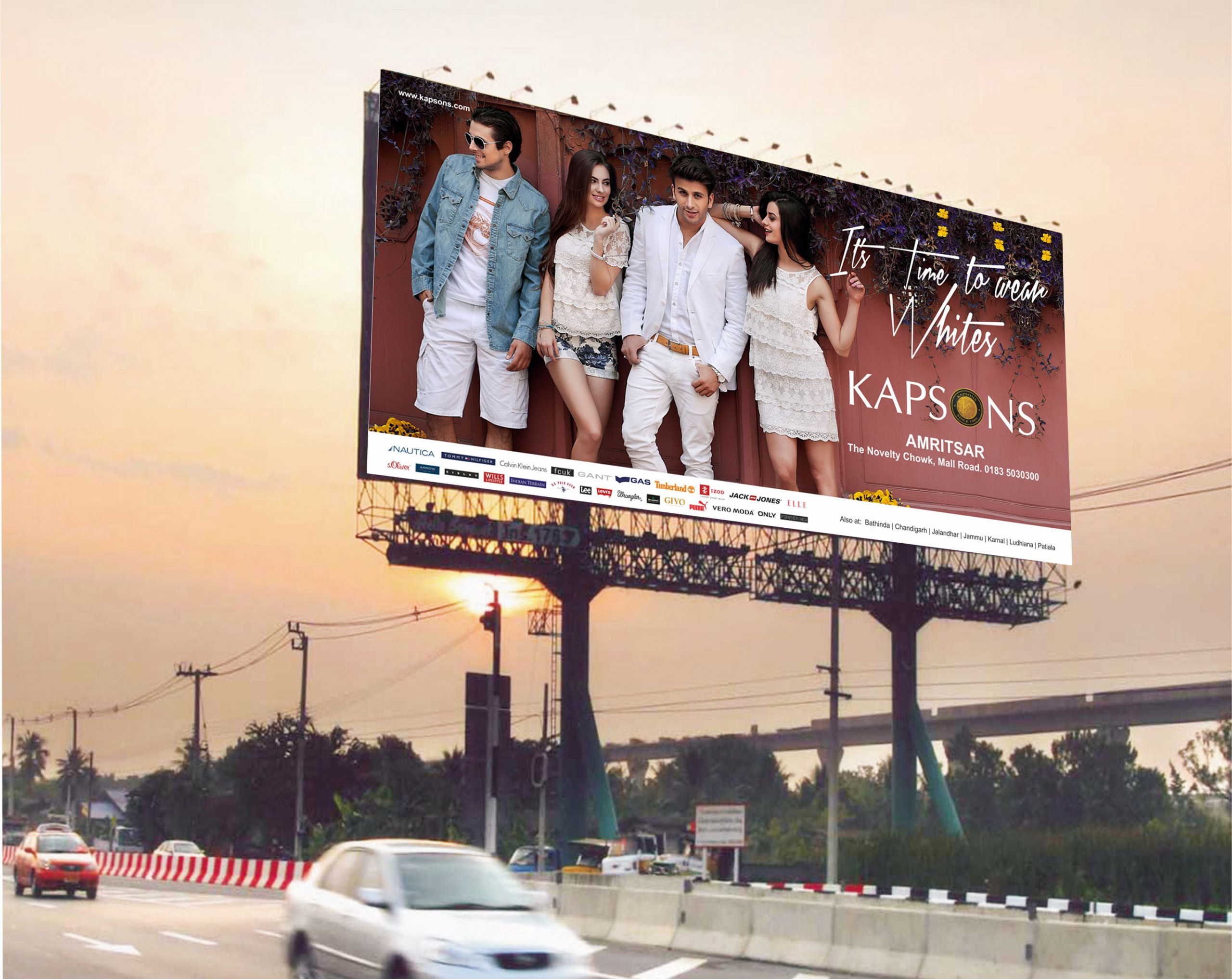Kapsons Hoarding Design