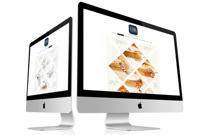 Verma Jewellers Website Design