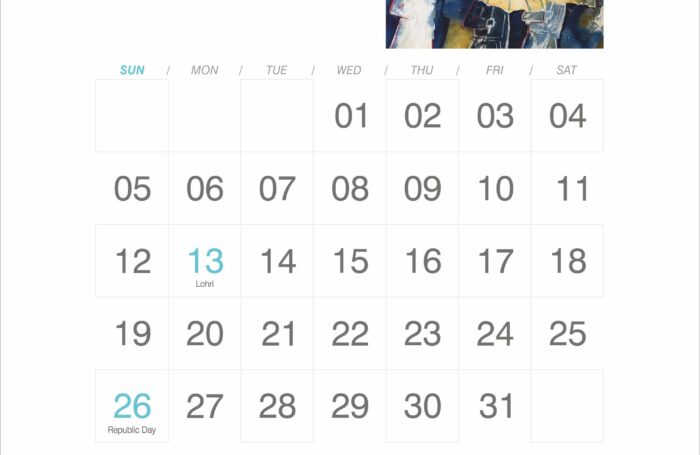 ESS ESS Calendar Design