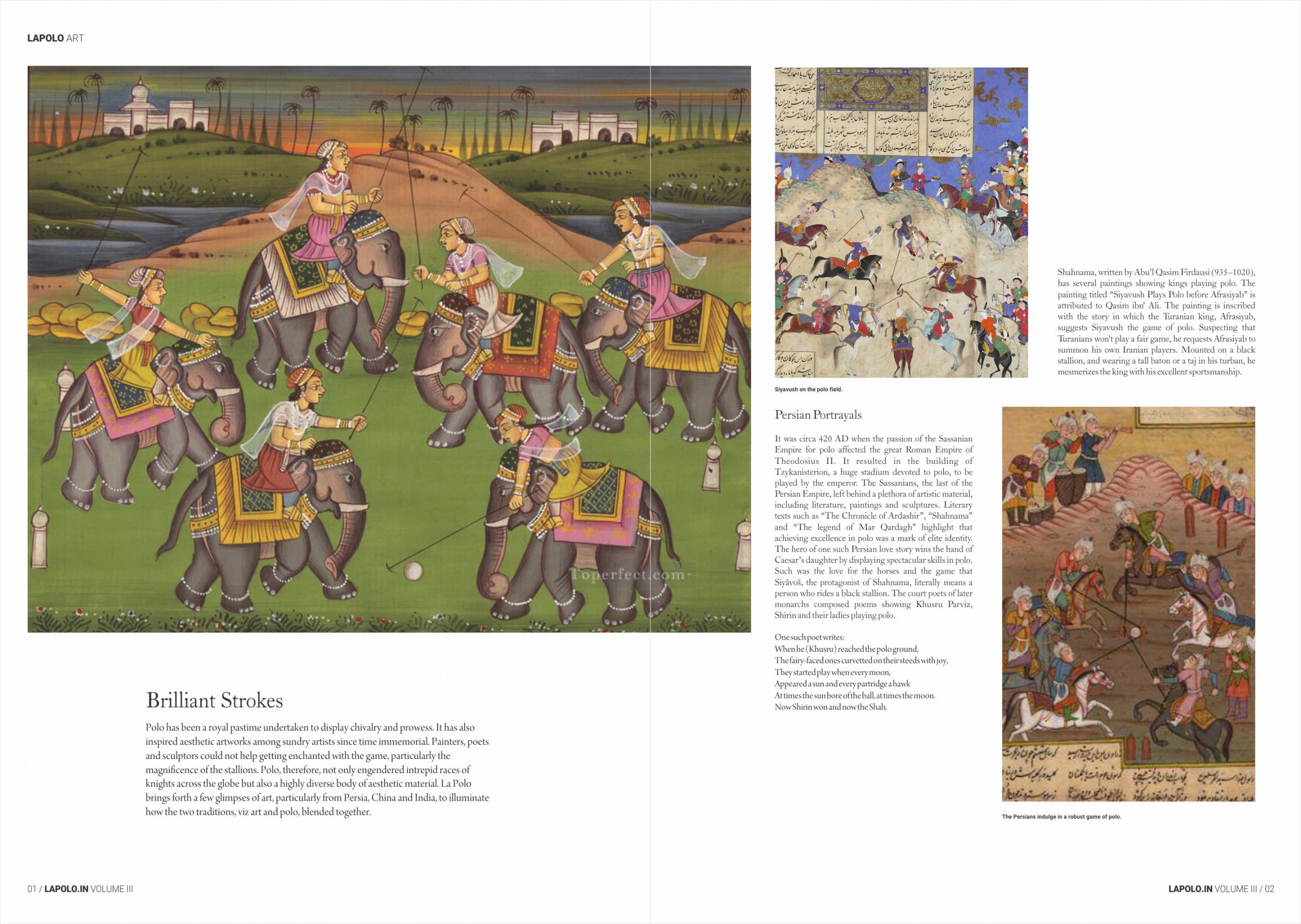 Art Magazine Layout