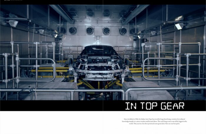 Auto Expo Magazine Layout Design
