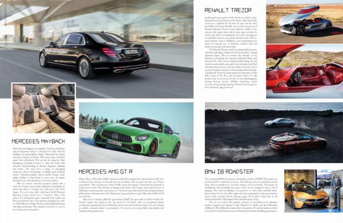 Auto Expo Magazine Layout Design