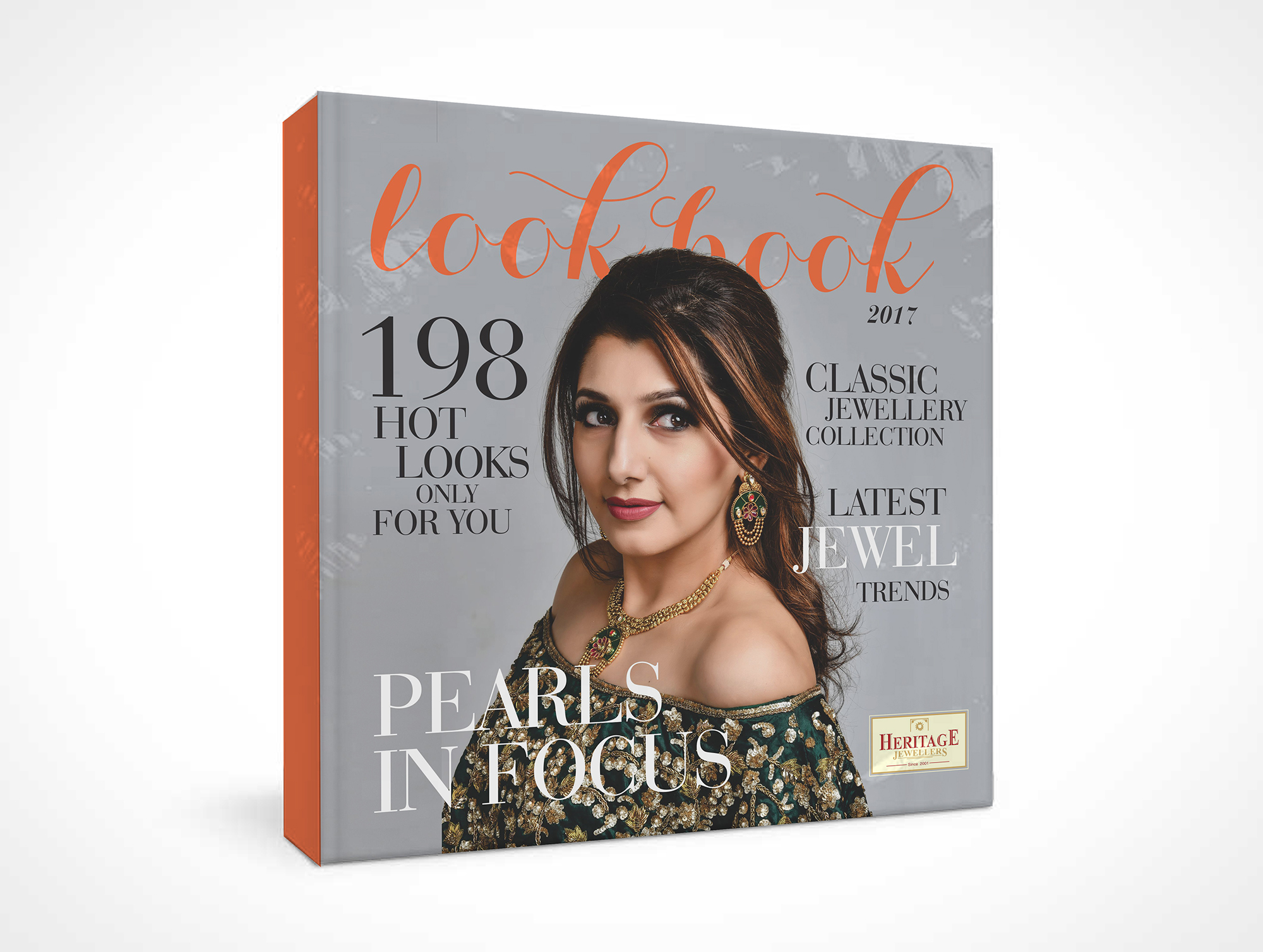 Heritage Jewellers Book Cover Design